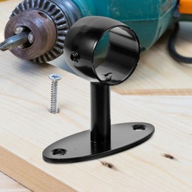 Angoily 2pcs Handrail Bracket Durable Stair Handrail Support for Indoor Stairs and Deck Rail Stairway Railing Brackets for Secure Mounting