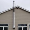 QGKPL 6DP-XRB DuraPlus 10"" Extended Chimney Roof Bracket, Stainless Steel