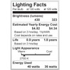 Satco S4164 130V Intermediate Base 40-Watt A15 Light Bulb, Clear