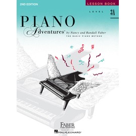 Faber Piano Adventures Level 3A Set (4 Books) 2nd Edition - Lesson, Theory, Technique & Artistry, Performance