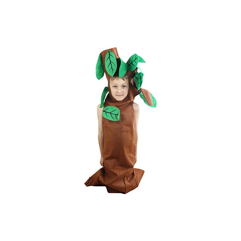 Petitebelle Brown Tree Costume Unisex Children 4-14year (7-10year)