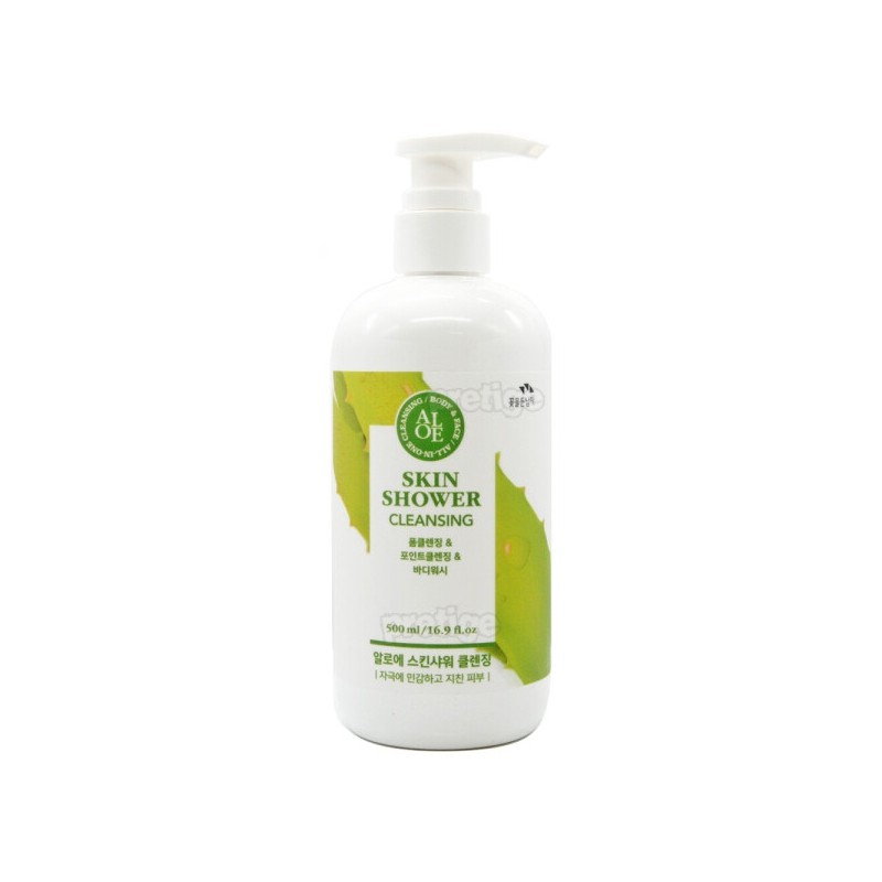 Flower Man Skin Shower Cleansing 500mlx2_Green Tea/Rose/Aloe / 꽃을든남자 스킨샤워
