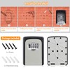 Key Lock Box Wall Mounted, Fayleeko 4 Digit Combination Lockbox
