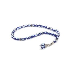 Prayer – Tesbih Tasbih Tespih Misbaha Subha 33 Beads Nazar Boncuk Blue Eyes