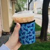 Reusable Insulated Neoprene Iced Coffee Cup Sleeve, Durable Drink Sleeve