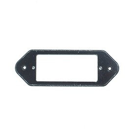 P90 Dog-ear to Mini Humbucker Pickup Adapter Ring ,1-Ply Black