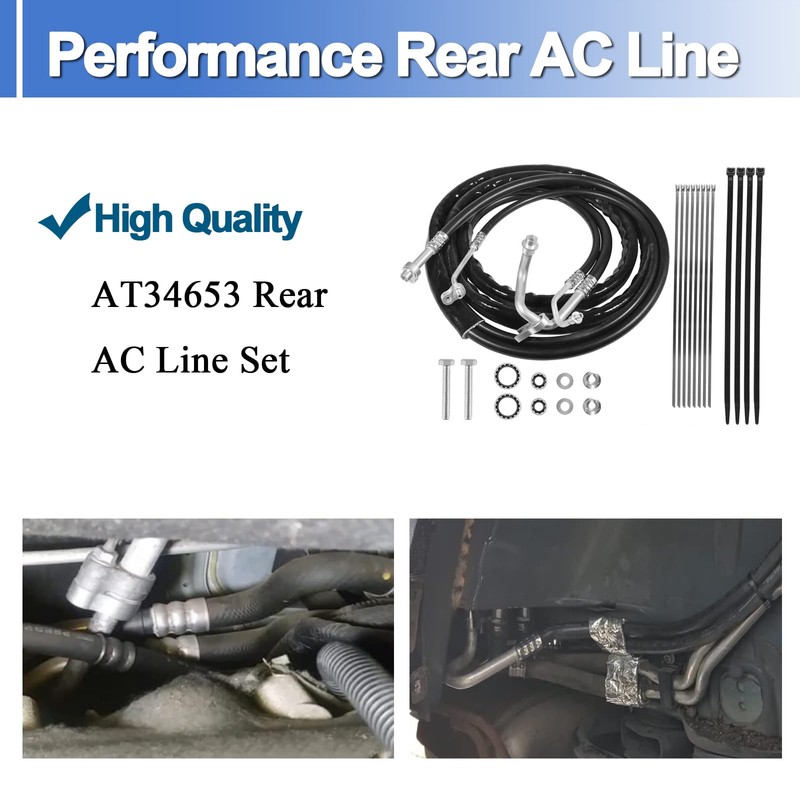 Axl AT34653 Rear AC Line Set Replacement Lines