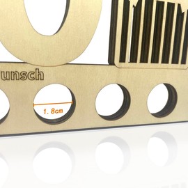 Geldgeschenke Geburtstag 60, 60. Geburtstag Geldgeschenk Holz, Geschenke zum Geburtstag oder Jubiläum, Holz Geschenke Freunde/Familie, Kreatives Geldgeschenke zum Jubiläum