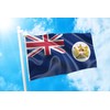 DMSE Hong Kong Old Flag 3X5Ft Foot 100% Polyester 100D