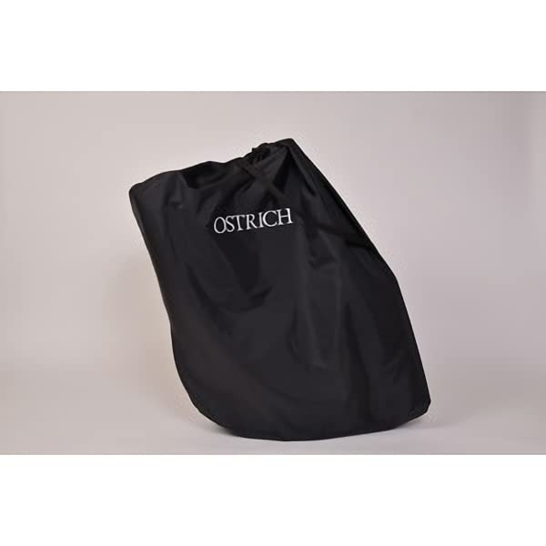 OSTRICH L-100 Aero Wide Type Wheeled Bag, Black