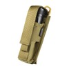LIGHTFE Flashlight Holster Flashlight Holder Molle Torch Nylon Holster Pouch
