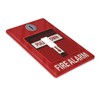 Fire Alarm Printed Light Switch Cover 1-Gang,Decorative Single Toggle Wall