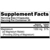 High Potency Magnesium Malate 1350 mg 180 Capsules Dietary Supplement