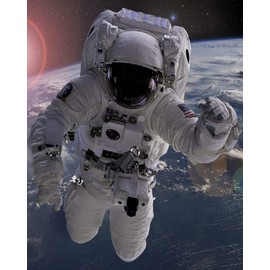 CVPuzzles Space Astronaut 504 Piece Jigsaw Puzzle 16" X 20"