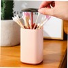 LABRIMP 2pcs Toothpick and Cotton Swab Storage Cases Stylish Automatic