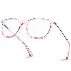 VISOONE Anti Slip TR90 Blue Light Blocking Glasses Size M Eyewear Frame with Anti Glare Eye Protection for Women GaeL