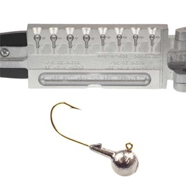 Do It Round Head Jig 1/32, 1/16 oz. Oz Do It Mold (1020) RHB-8-1632 Cavities 8 Total 4 of Each