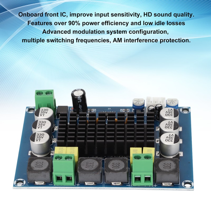 Dual Channel Amplifier Board 2x120W Power Output HIFI Digital Amplifier