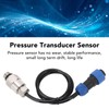 Pressure Transducer Stainless Steel Sender Sensor Transmitter M14x1.5 Thread 0.5‑4.5V