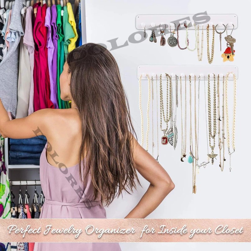 Dolores Organizador Joyas Estante Exhibidor Joyeria Arete Collar Set