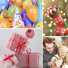 WELTOKE WELTOKE 27 Rolls Curling Ribbon Balloon String Roll Gift Wrapping Ribbon for Wrapping, Crafting, Wedding, Party, Festival, Florist Flower(1/5" Wide / 27 Colors)