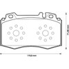 JURID 573092J Brake Pads