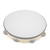 Tambourine for adults 10 inch Hand Held Drum Bell Birch