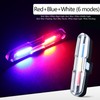 2Pcs Bike Tail Light, USB Rechargeable Rear Bike Light Safety