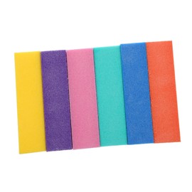 Healvian 6pcs Double-sided Nail Buffering Files Professional Nail Care Tools for Manicure Pedicure Versatile Grit for Natural Stylish Design for Home Salon Use