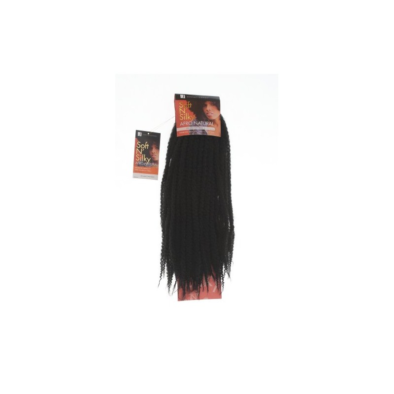 Sensationnel Jet Black: Colour 1: Soft and Silky Afro Natural: