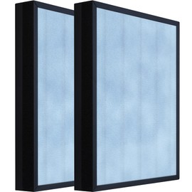 HSP002 True HEPA Air Filter Replacement Compatible with HATHASPACE Air Purifier 2.0 (H13 True HEPA) 2Pack