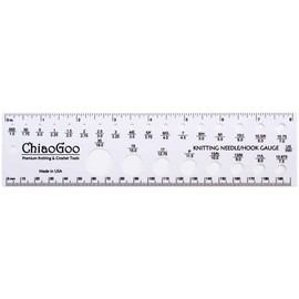 ChiaoGoo Needle Gauge; 8 inch (20cm) 1091-8