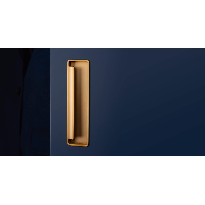 Gedotec Furniture handles made of solid metal (length: 174 mm,