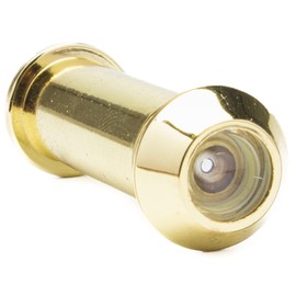 Sweet by Ultion Gold Spyhole, 65-60mm. Security Spy Hole for Front Door, Peep Holes for Doors, Door Peephole, Peep Hole, Door Spyhole, Door Viewers for Safety.