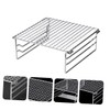Kisangel Barbecue Warming Rack Raised Grill Rack Bbq Stainless Steel