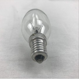 40 Watt Clear Candelabra Base (E12) 110V_120V,Flame Shaped Incandescent Chandelier Light Bulbs,Dimmable, Warm White (6)