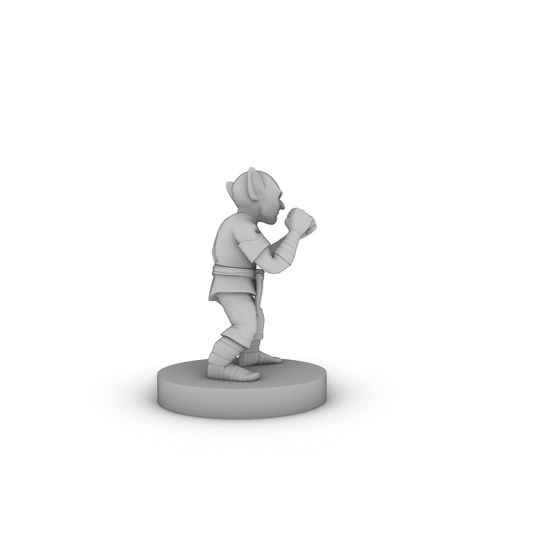Goblin Monk Tabletop DND Gaming Miniature