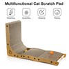 Pumtus L Shape Cat Scratcher, 26.8" Vertical Cat Scratching Board