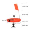 Automatic Ice Fishing Flag, Portable Ice Fishing Rod Tip Up,