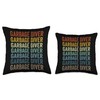 Garbage Diver Dumpster Diving Trash Picker Throw Pillow