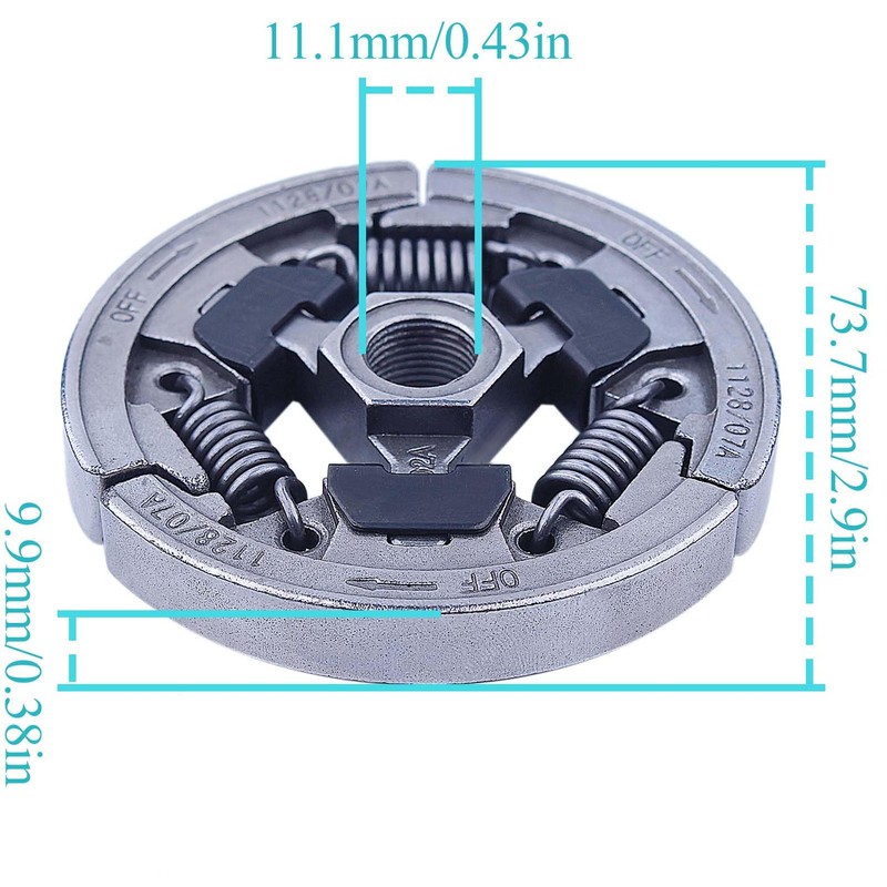 Atunee Clutch Pulley & Clutch Assembly for Stihl TS410 TS420