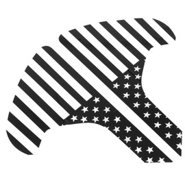 BUGUUYO 1 Pair American Flag Stickers for Cars Precut Side Vent Decals Easy to Install Pet Stickers Compatible with Jeep Vent Decoration for Outdoor Adventures