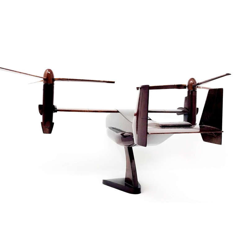 V-22 Osprey Helicopter Wood Model
