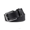 Timberland Big Boy's Leather Belt for Kids Accessory, black (buffalo),