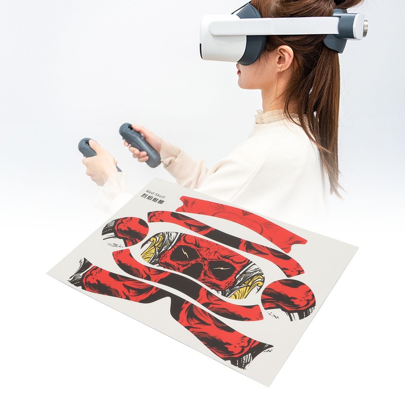 VR Glasses Stickers Ultrathin Cool Cartoon Pattern Protective VR Stickers