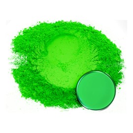 Eye Candy Pigments Premium Mica Powder - UFO Green (25gr) - for Epoxy, Resin, Soap, Paint, Woodworking, Acrylic Pouring, Bath Bombs, Fishing Lures - DIY Arts and Crafts Additive