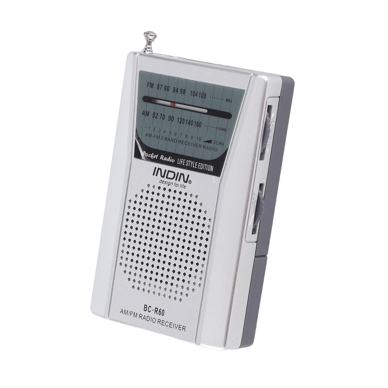Mini Radio Battery Powered Portable Multifunction AM FM Radio Player