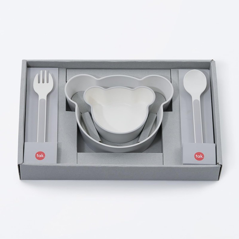 tak KIDS DISH gift box bear mine kids dish gift