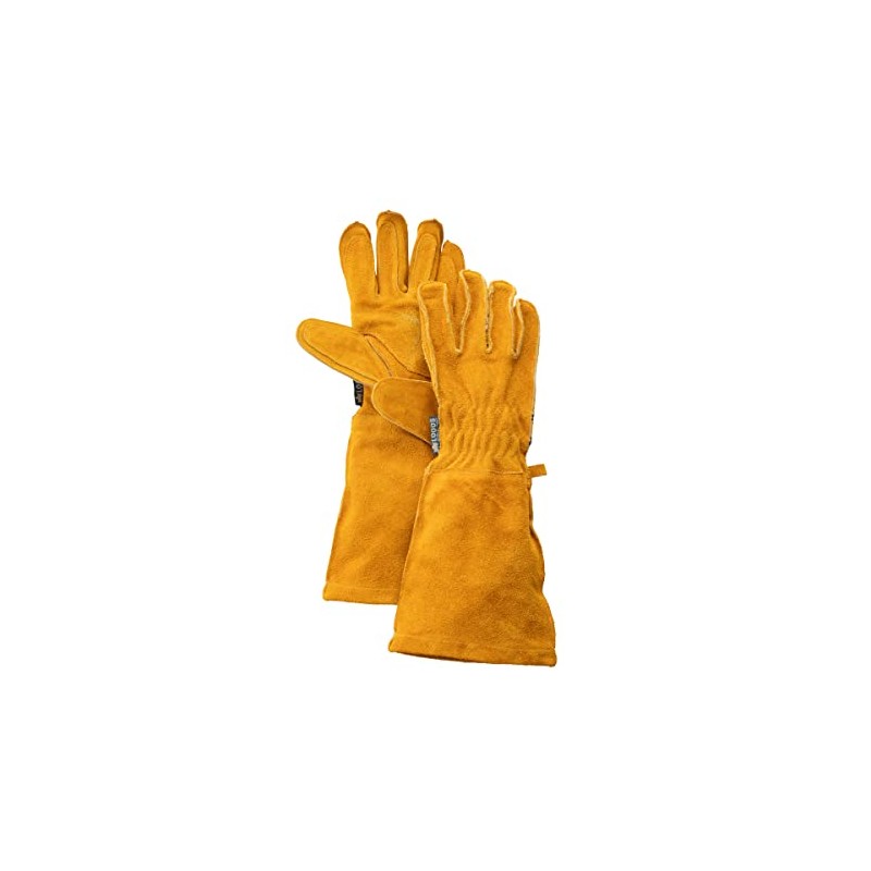 LOGOS Takibi Long Heat Resistant Leather Glove PRO S 81090933