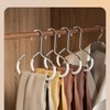 10 Pack Hat Hangers for Closet - Nonslip Space Saving